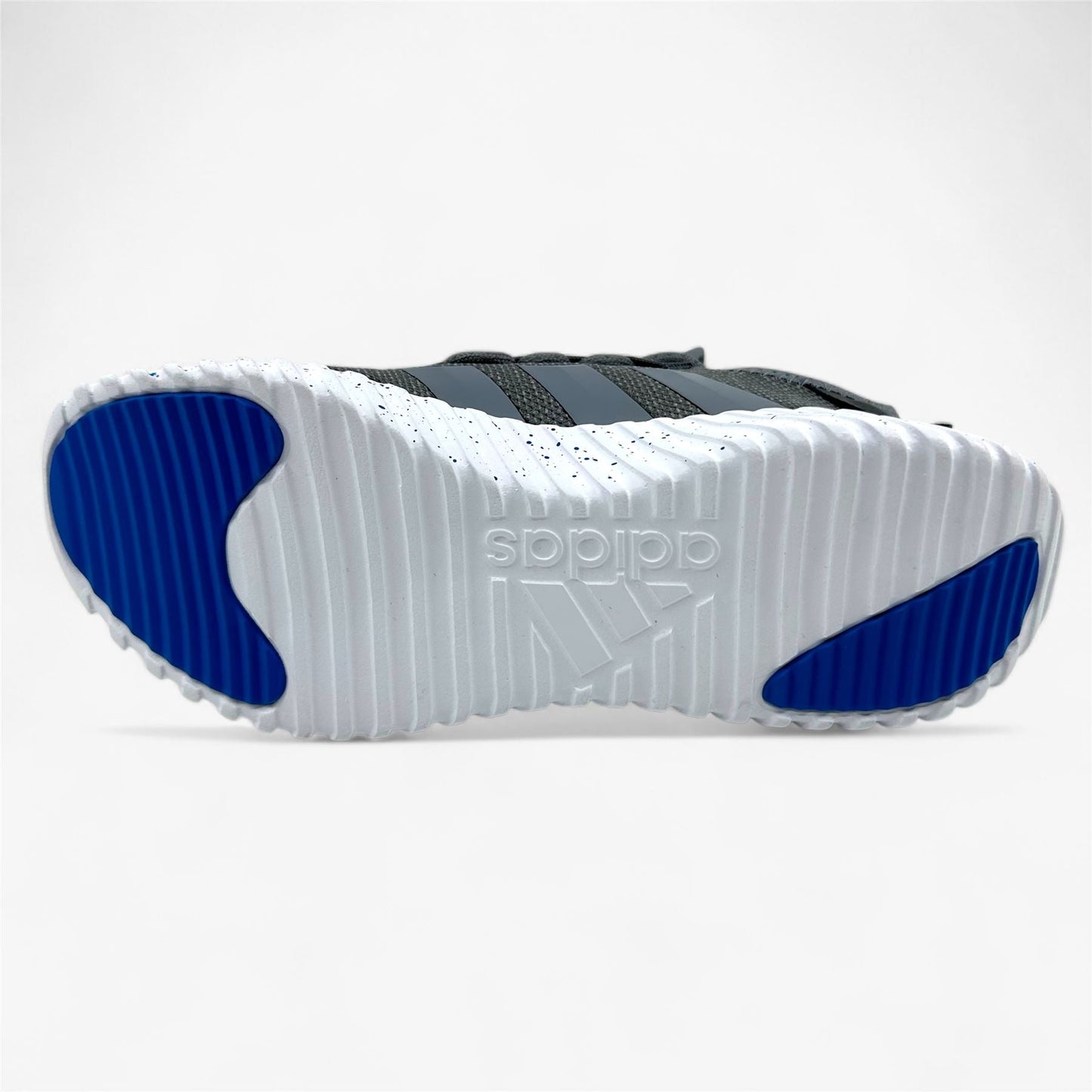Adidas Kaptir 3.0 Grey Bright Royal Blue Mens Athletic Sneaker