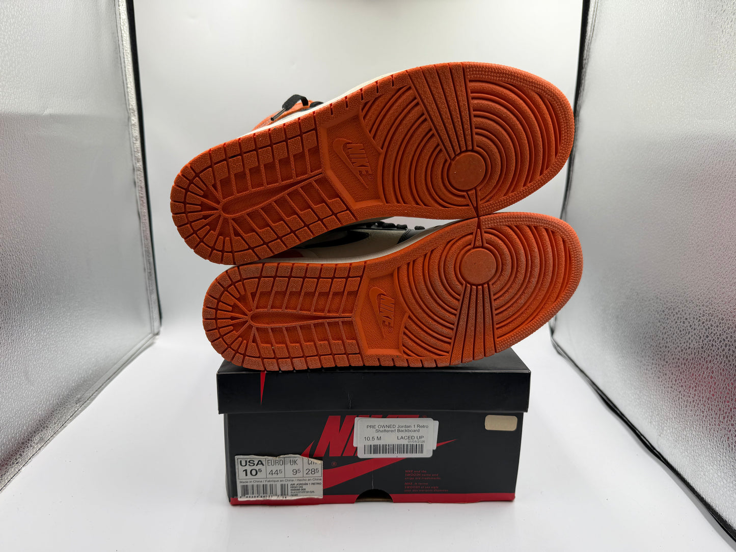 PRE OWNED Jordan 1 Retro Shattered Backboard