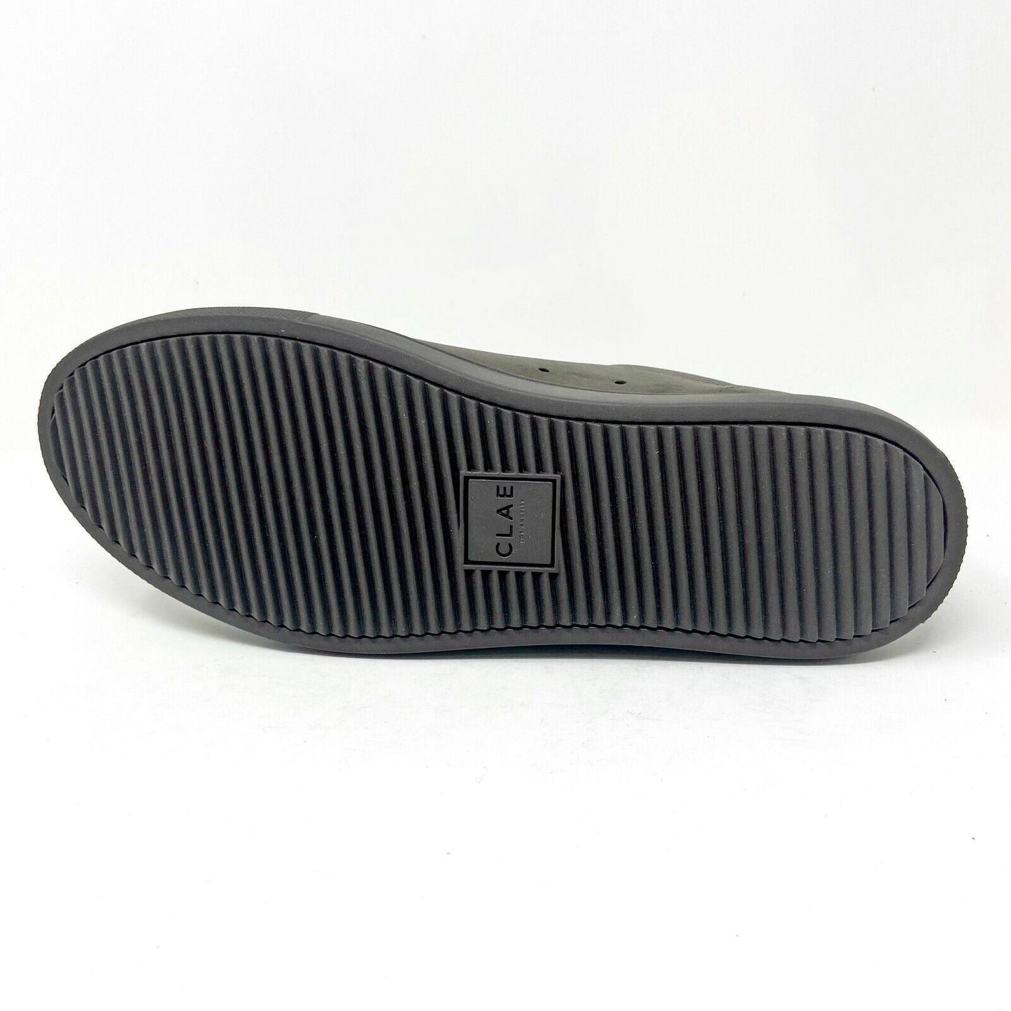 Clae Bradley Dark Charcoal Nubuck Mens Premium Casual Sneakers