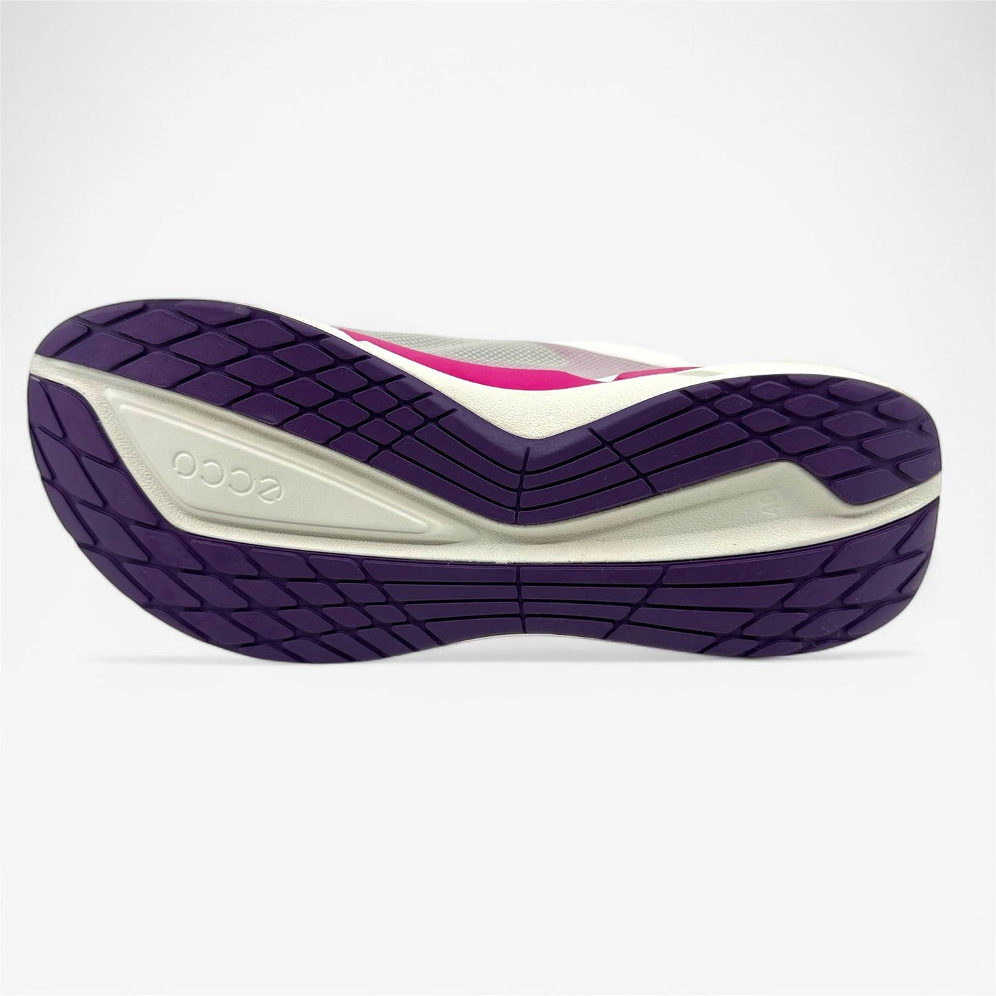 ECCO Biom 2.2 White Lavender Womens Athletic Fuidform Sneaker