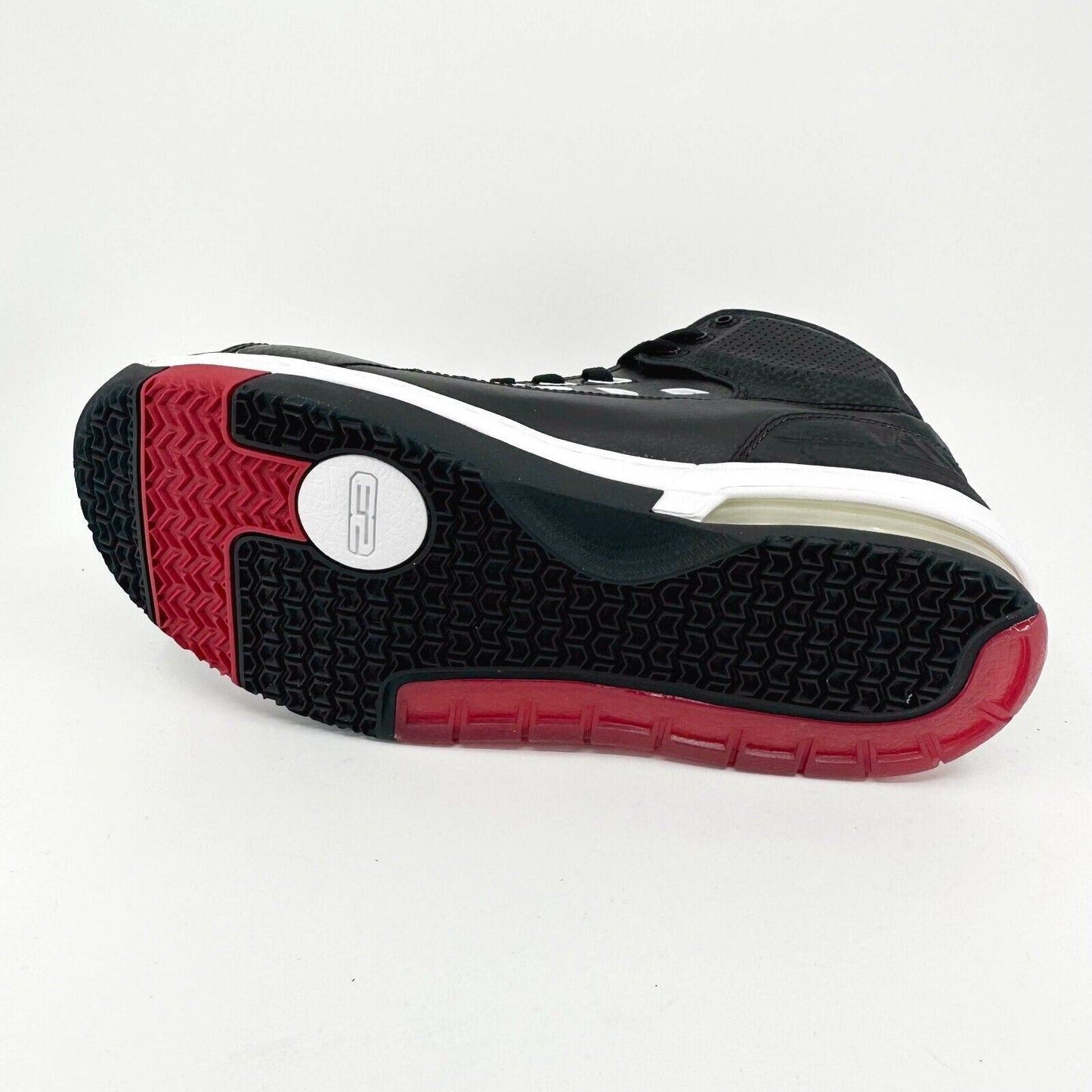 Jordan Ol'School Black White Gym Red Bred Mens Sneakers 317223 011