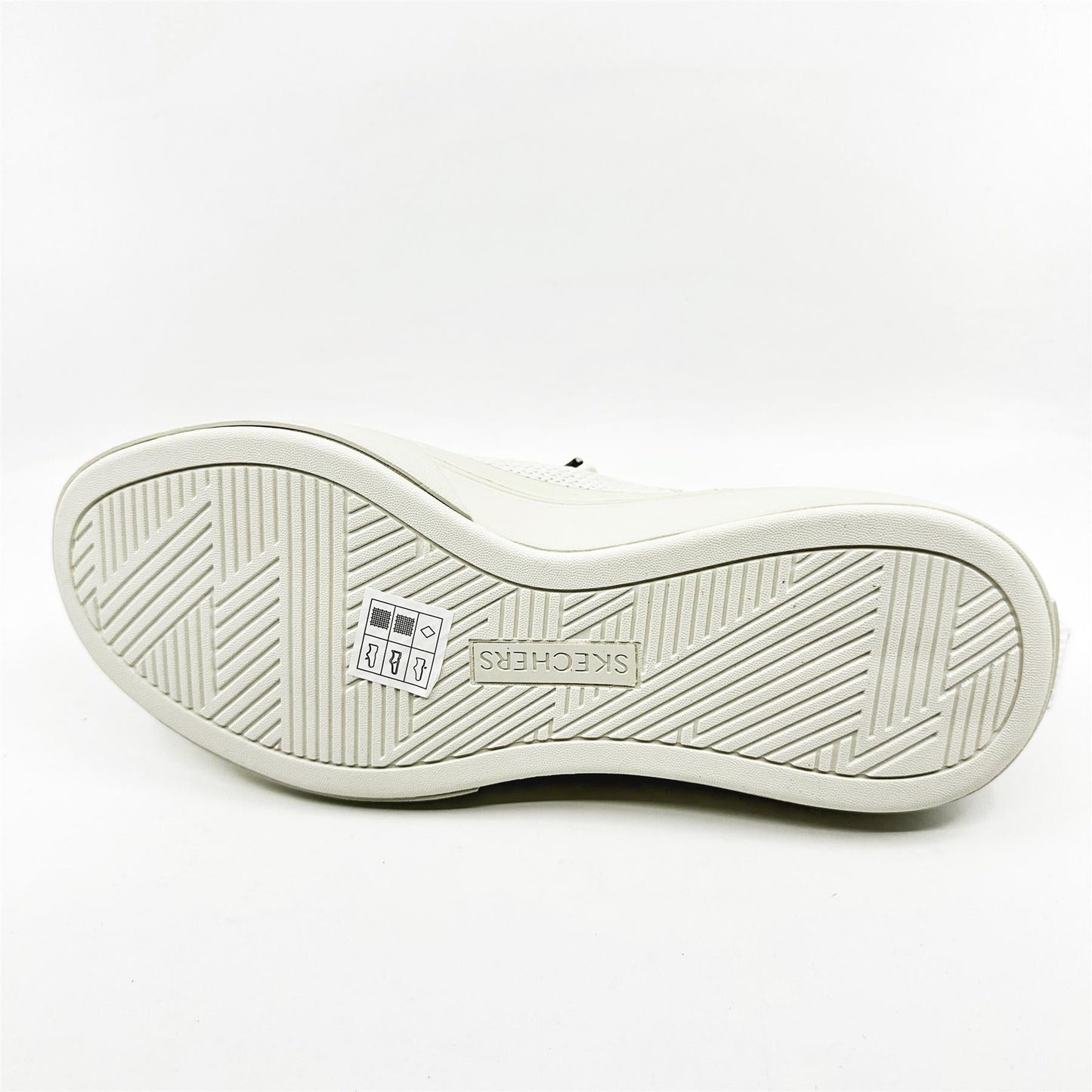 Skechers Cordova Classic Sparkling Dust Off White Womens Athletic Sneakers