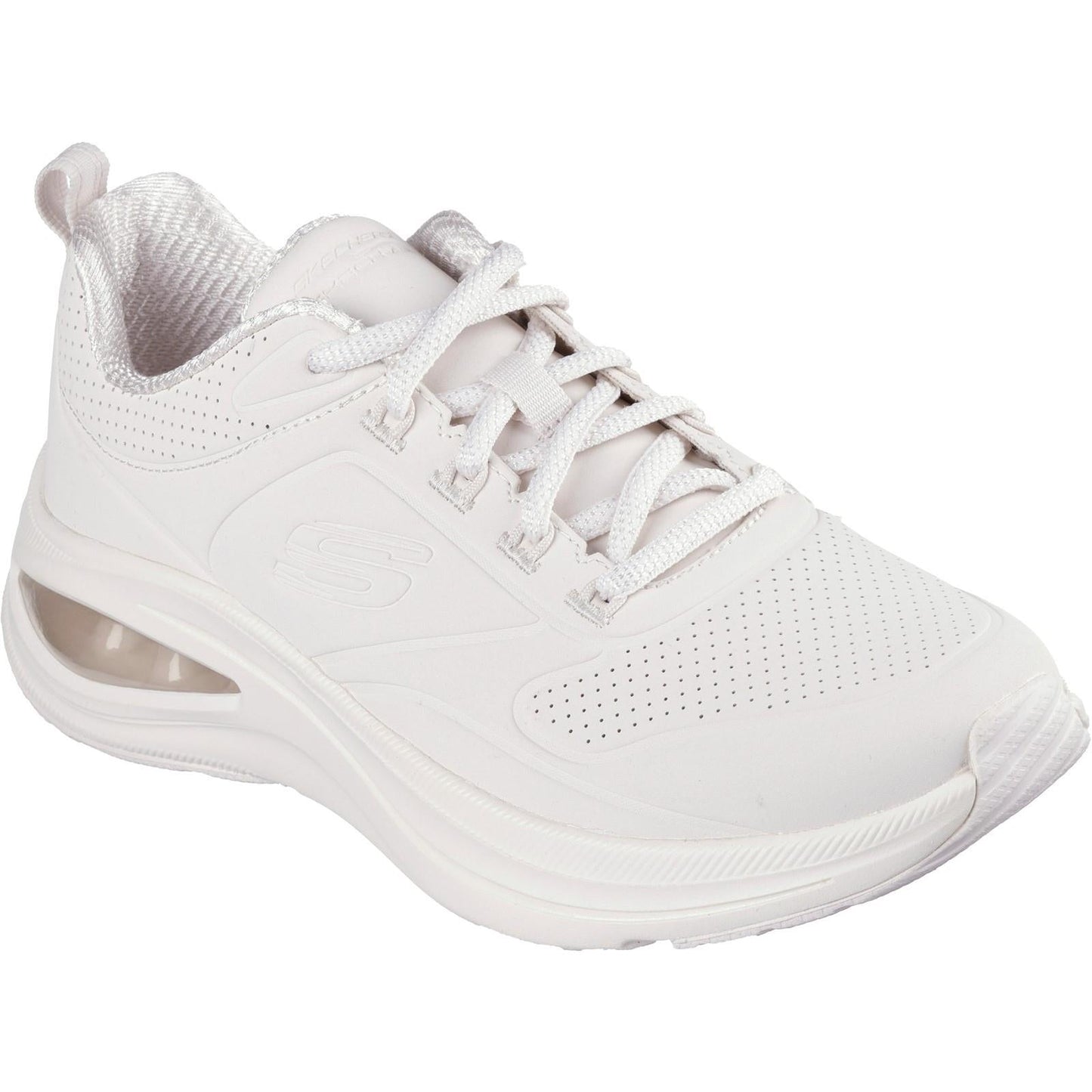 Women's Wide Fit Skechers 150136 Skech Air Meta Trainers