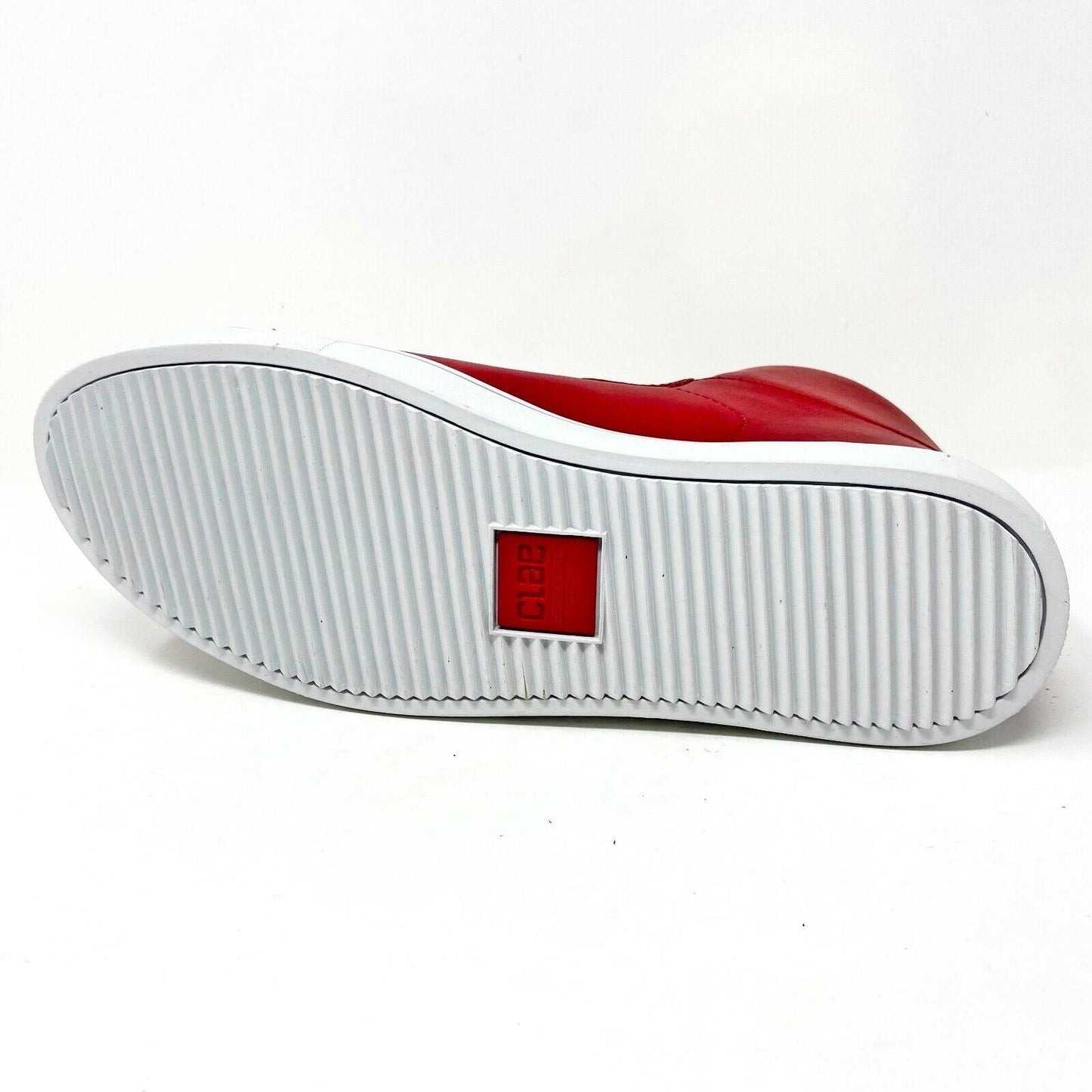 Clae Frazier Ruby Leather Mens Premium Casual Sneakers
