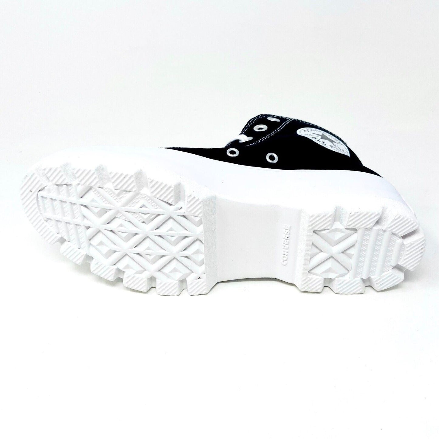 Converse Chuck Taylor All Star Lugged High Black White Platform Womens Sneakers
