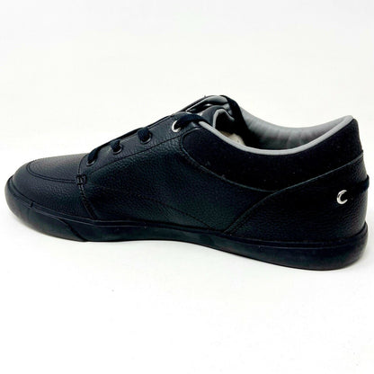 Lacoste Bayliss 118 1 U Cam Leather Triple Black Mens Casual Shoes Sneakers
