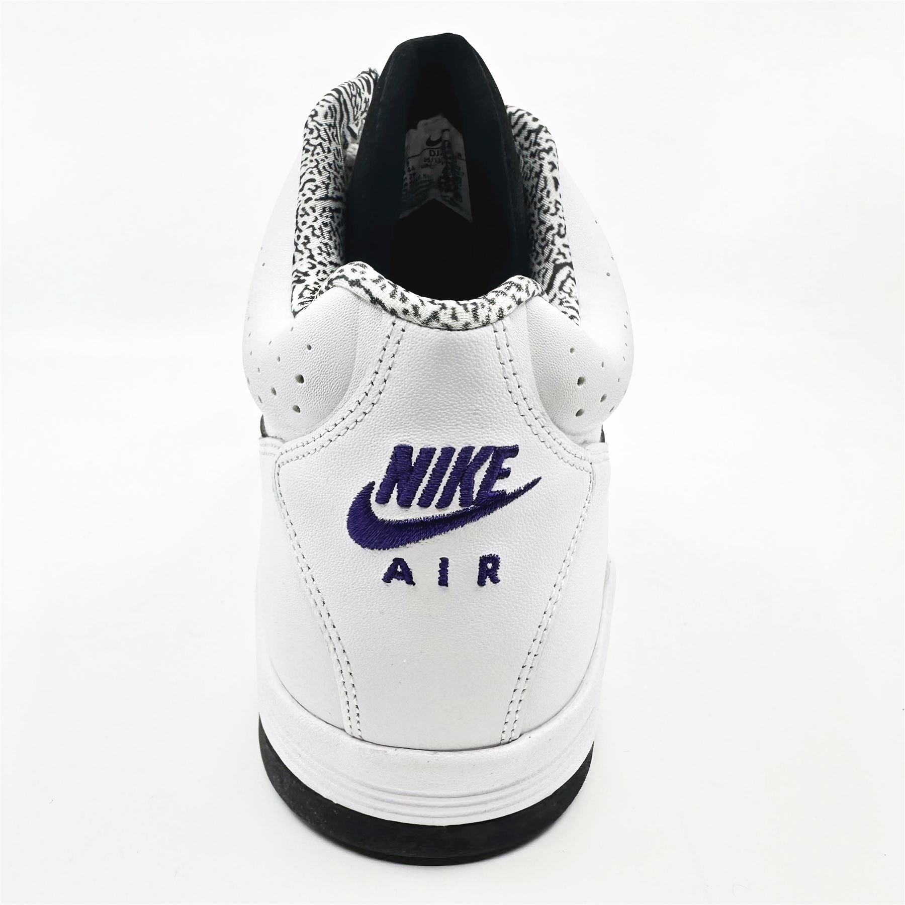 Nike Air Flight Lite Mid White Black Mens Athletic Sneaker