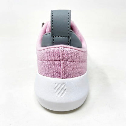 K-Swiss Gen-K Icon Knit Pinkland Gray White Kids Girls Casual Sneakers 85578 674