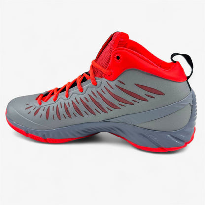 Jordan Super.Fly Stealth White Bright Crimson Mens Athletic Sneaker