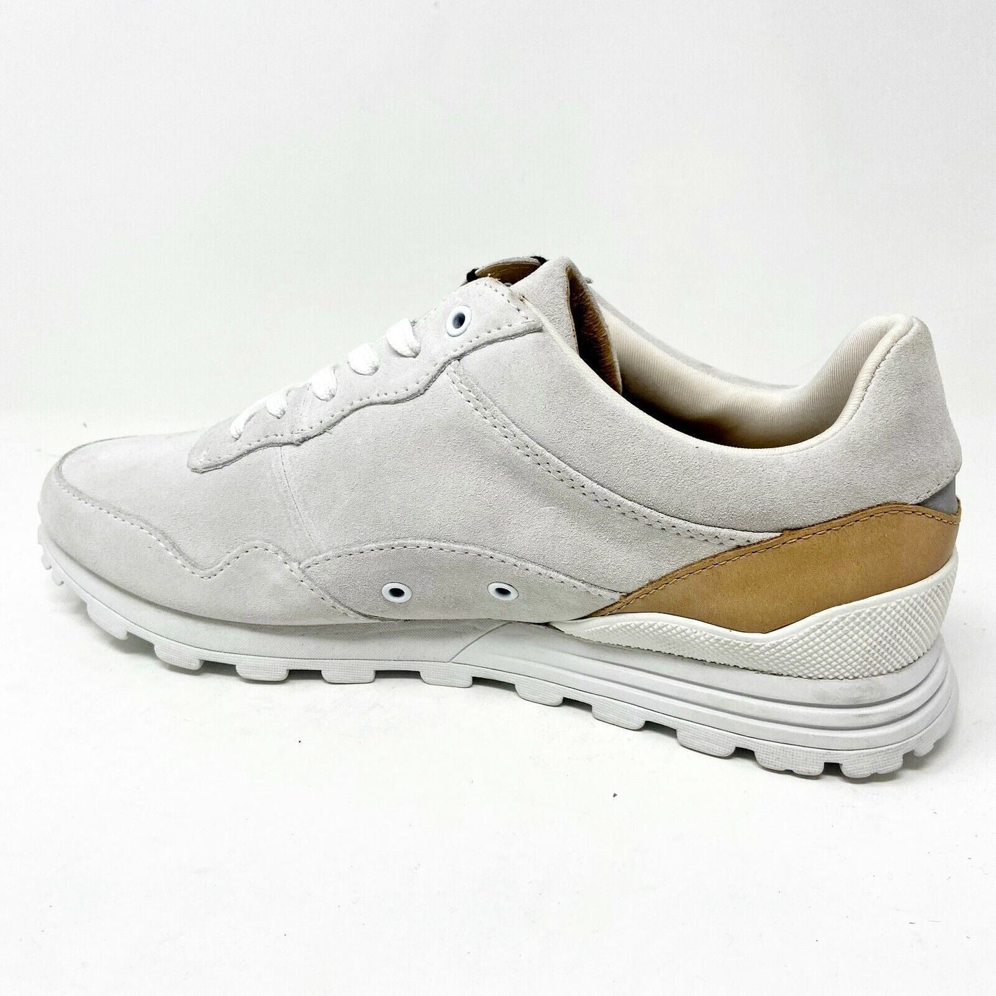 Clae Hoffman American Rag x Clae White Suede Veggie Tan Mens Size 7