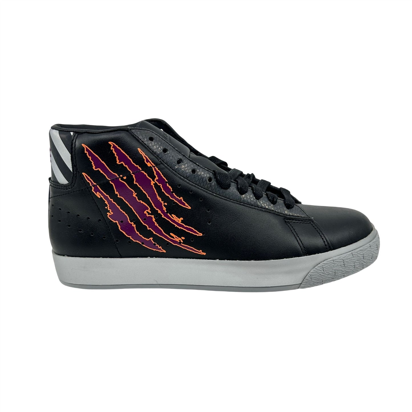 Nike Blazer Mid Premium Black Metallic Silver Plum Mens Godzilla Sneaker