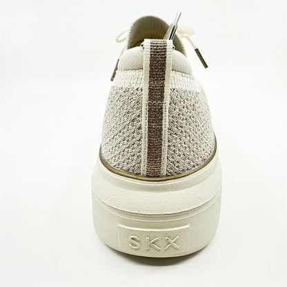 Skechers Cordova Classic Sparkling Dust Off White Womens  Athletic Sneakers