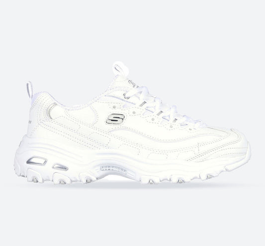 Women's Wide Fit Skechers 11931EW D'lites Fresh Start Trainers