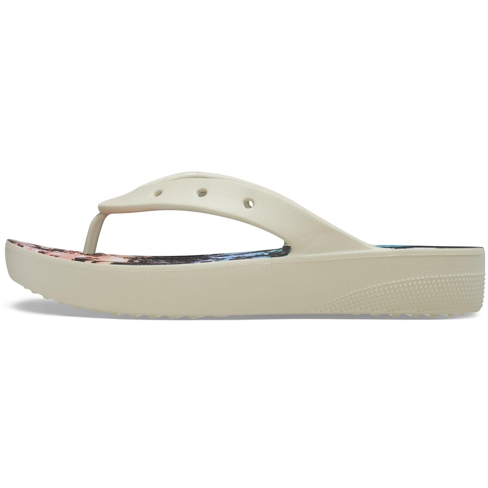 Women's Crocs 208770 Nostalgia Platform Flip Flop