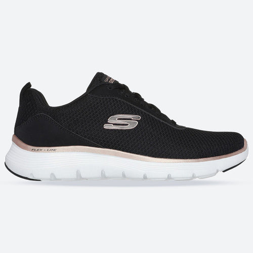 Womens Wide Fit Skechers 150206 Flex Appeal 5.0 Uptake Trainers