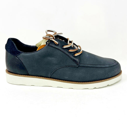 Clae Nicholson Black Leather Vibram Mens Premium Casual Sneakers