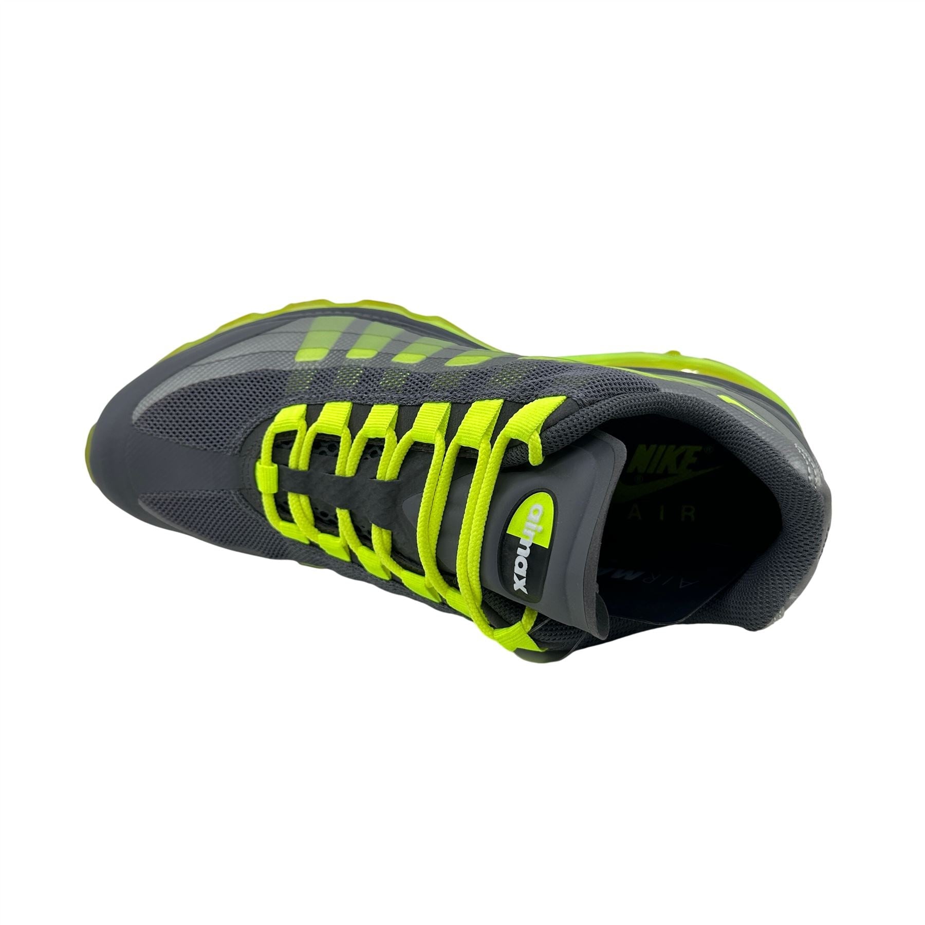 Nike Air Max 95 + BB WTM Dark Grey Volt Mens Athletic Sneaker