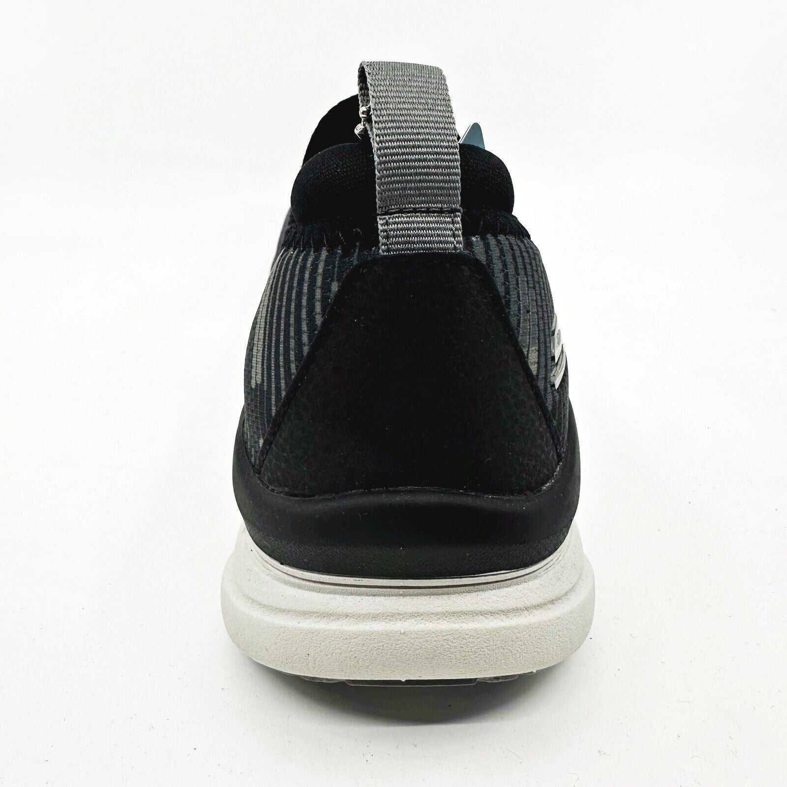 Skechers D'Lux Walker Boundless Black White Mens Size 7 Slip On Sneakers