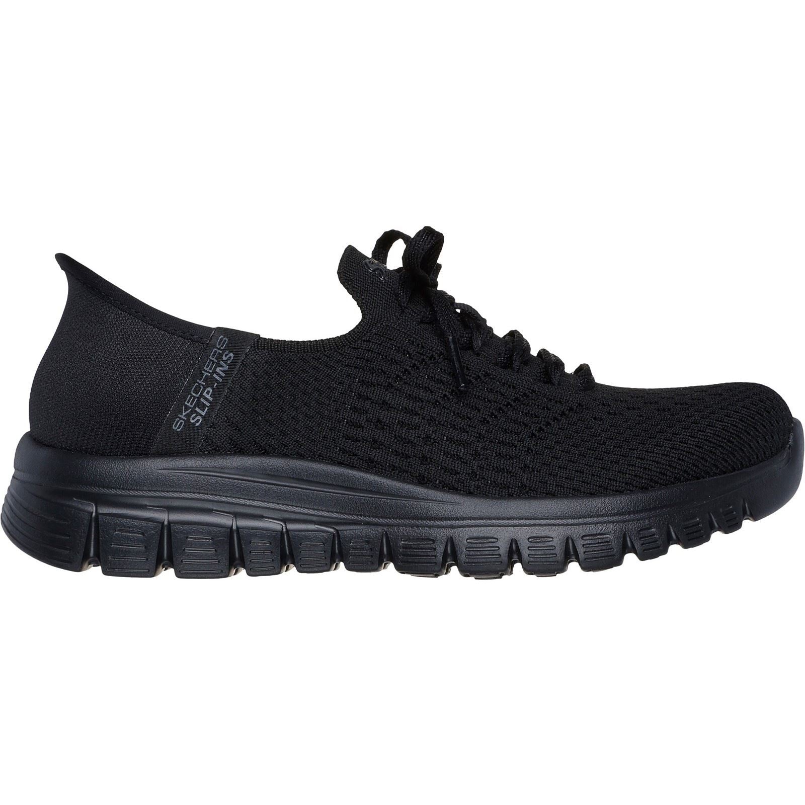 Women's Wide Fit Skechers 100736 Slip-ins Graceful First Blush Trainers