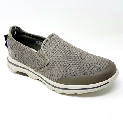 Skechers Go Walk 5 Apprize Khaki Mens Casual Walking Shoes