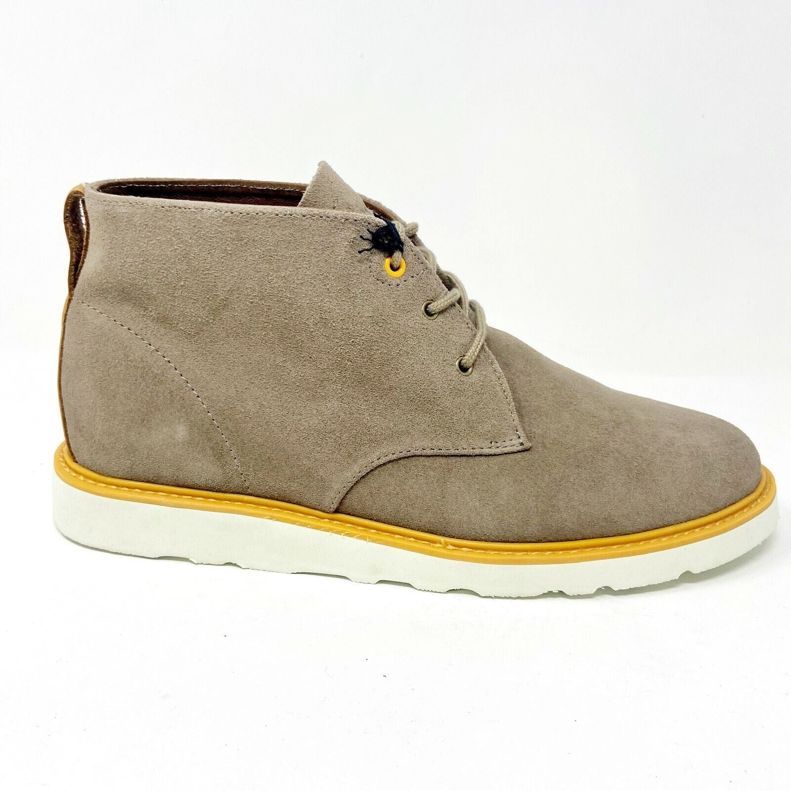 Clae Strayhorn Vibram Sage Suede Mens Premium Casual Sneakers