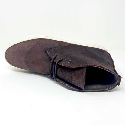 Clae Strayhorn SP Umber Waxed Suede Mens Premium Casual Sneakers