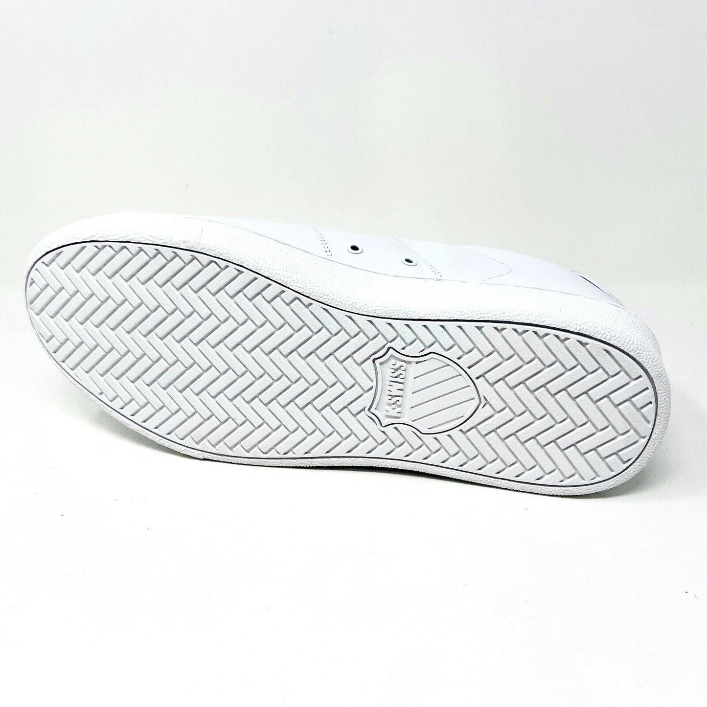 K-Swiss Court Casual White Corporate Mens Athletic Sneakers 06533 134