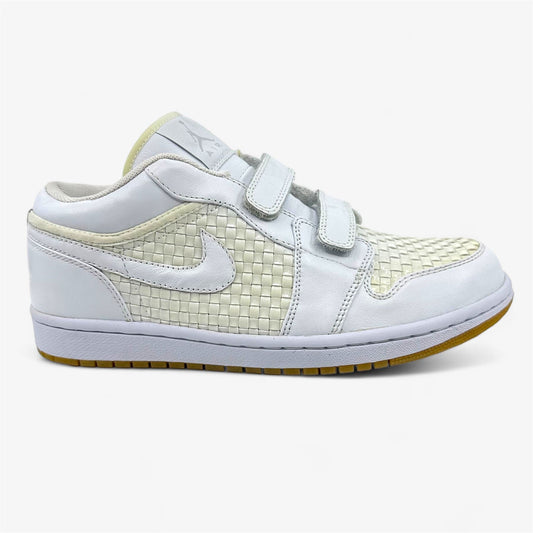 Jordan Air Jordan 1 Premier Low White Metallic Platinum Mens Size 11.5 Sneaker