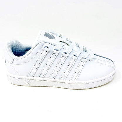 K-Swiss Classic VN White Kids Size 12.5 Casual Sneakers 53343 101