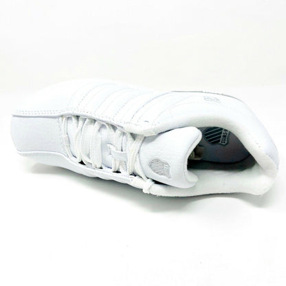 K-Swiss Renz White Light Grey Child Kids Casual Sneakers 51271106
