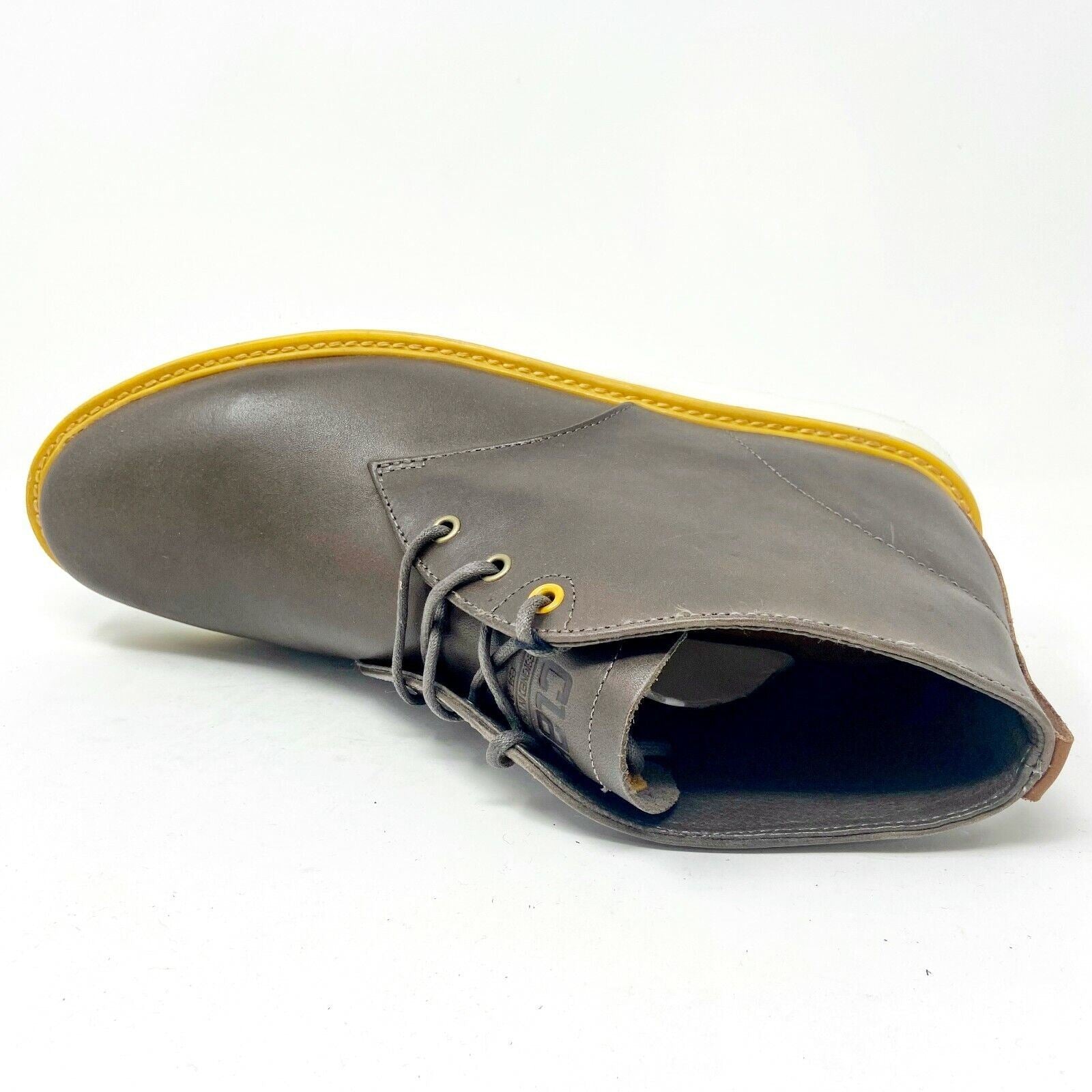 Clae Strayhorn Vibram Redwood Leather Mens Casual Sneakers