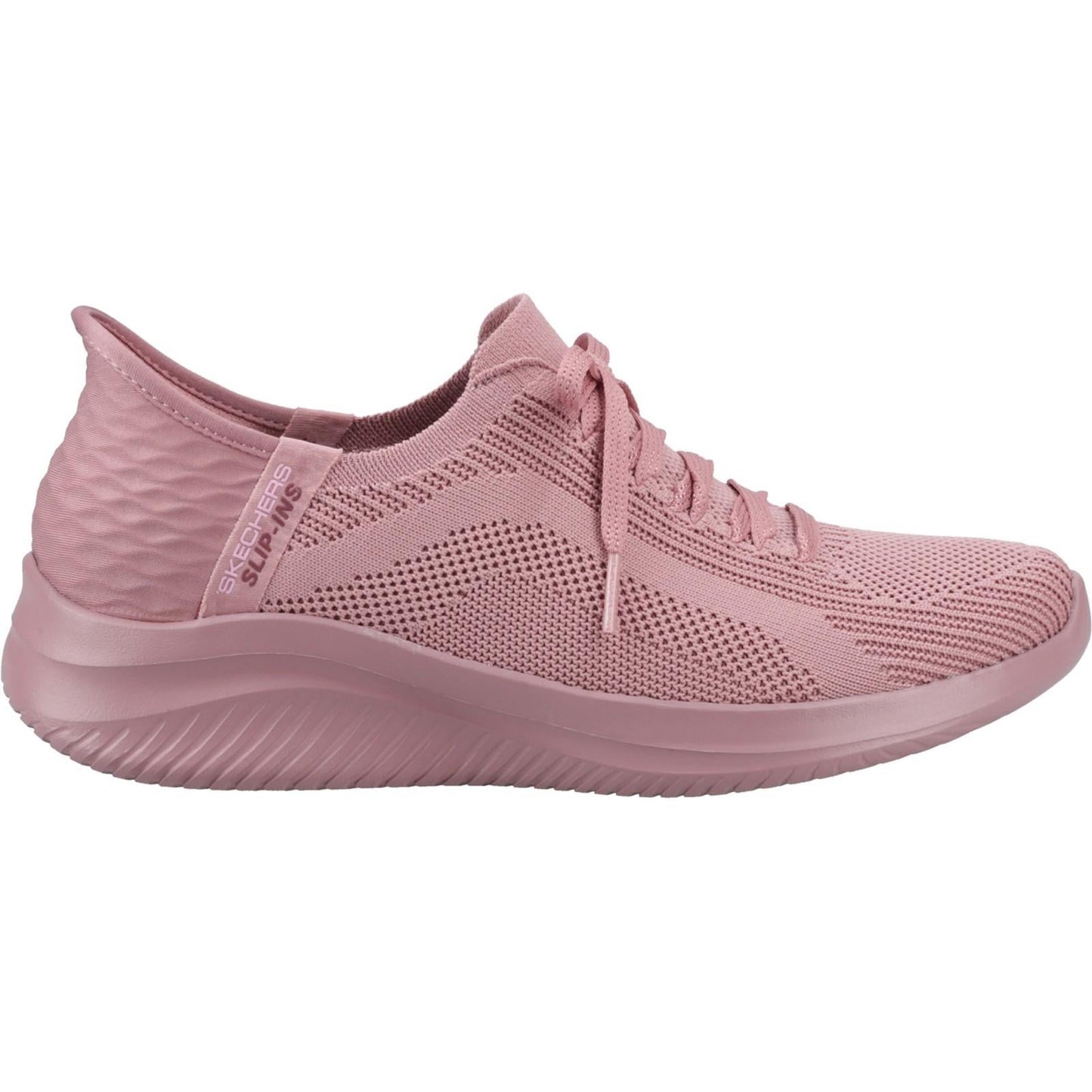 Women's Wide Fit Skechers 150447 Slip-ins Ultra Flex 3.0 Pure Color Trainers
