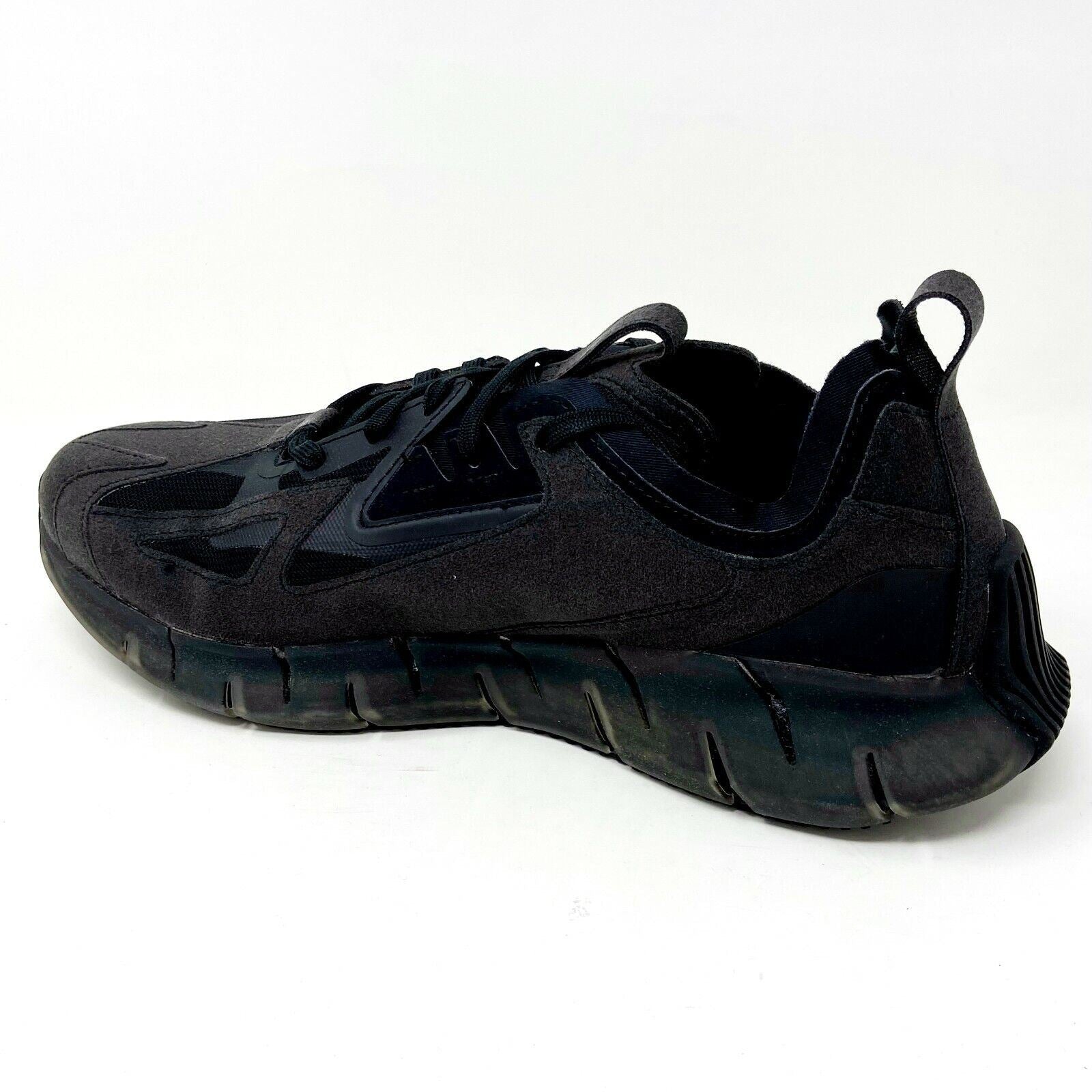 Reebok Zig Kinetica Concept Type 2 Black Mens Trainer Running Shoes FW5737