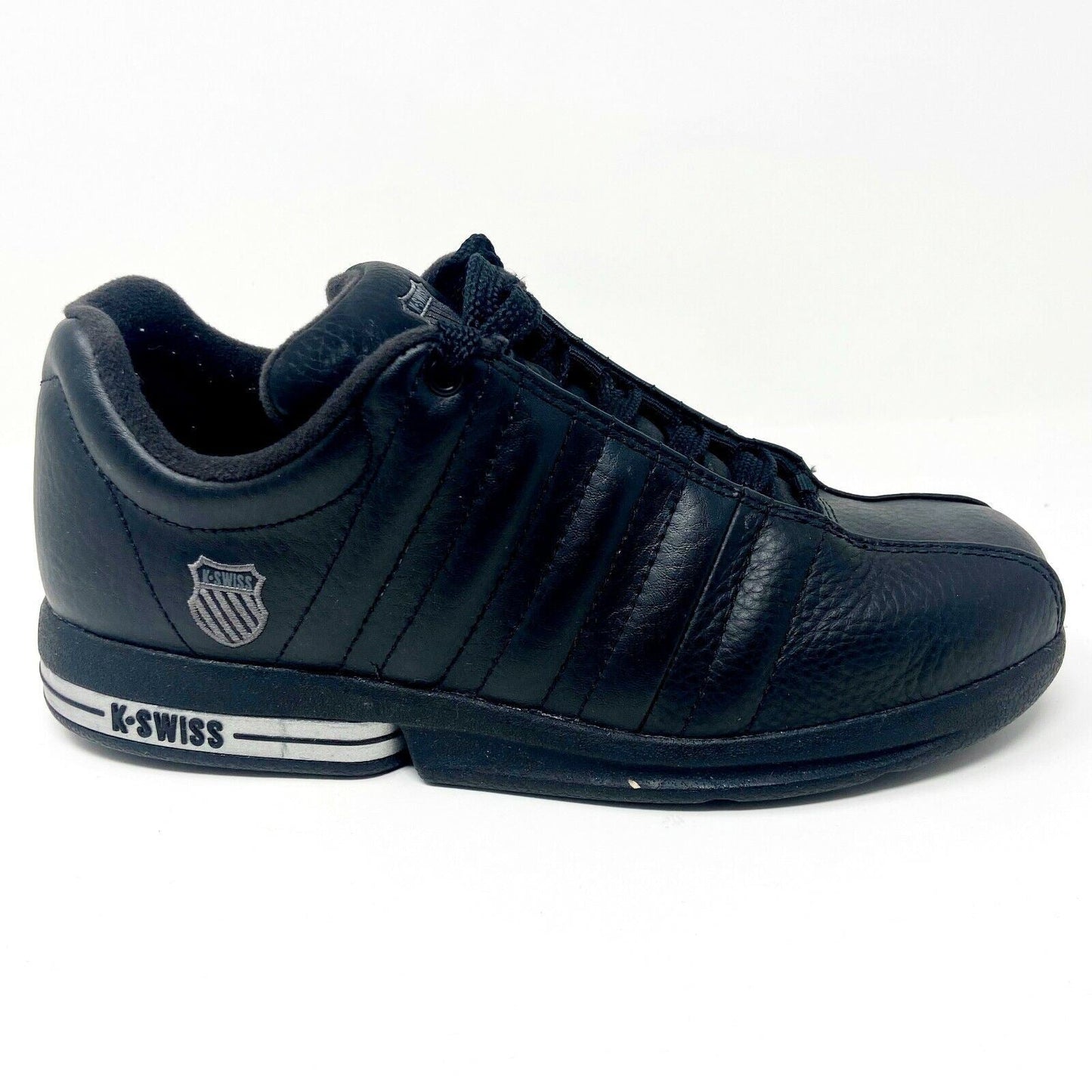 K-Swiss Renz Black Charcoal Child Kids Casual Sneakers 81271006