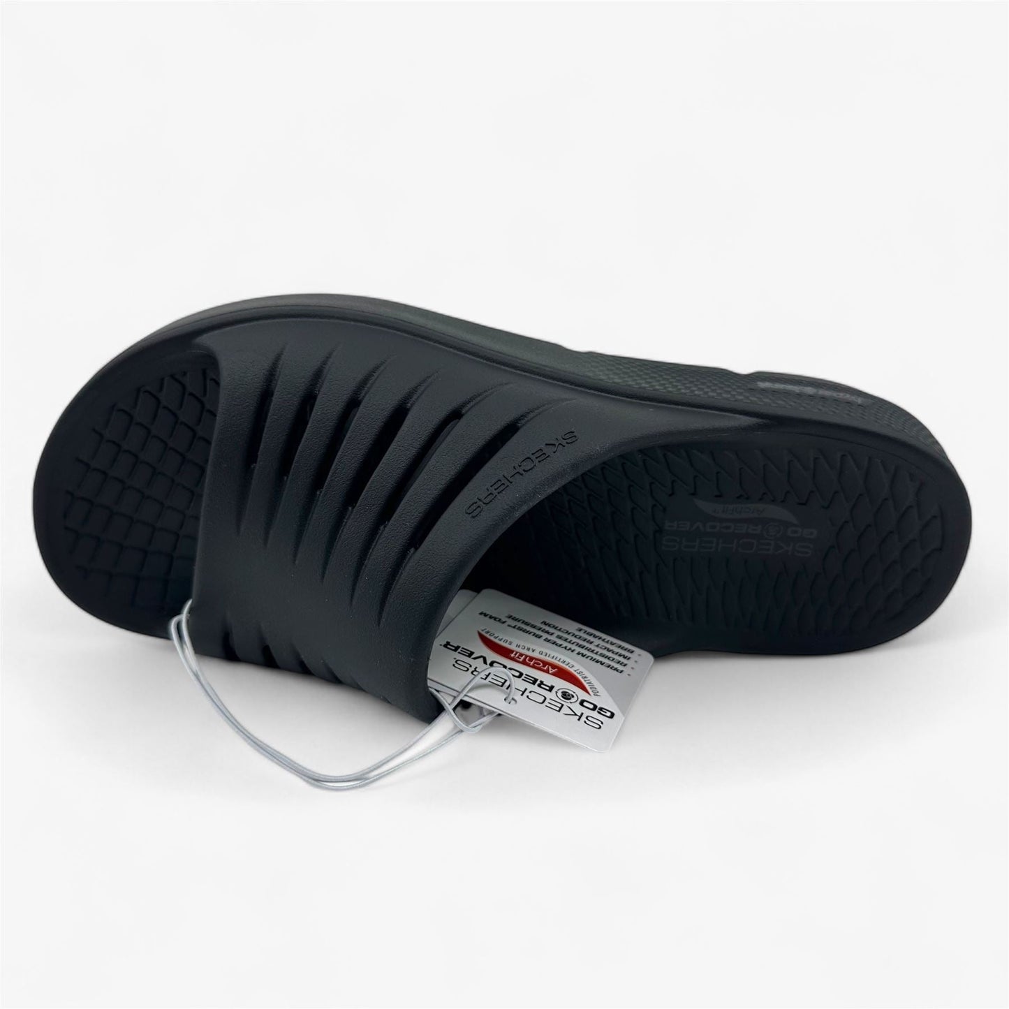 Skechers Go Recover Refresh Black Womens Sandal Slip-On