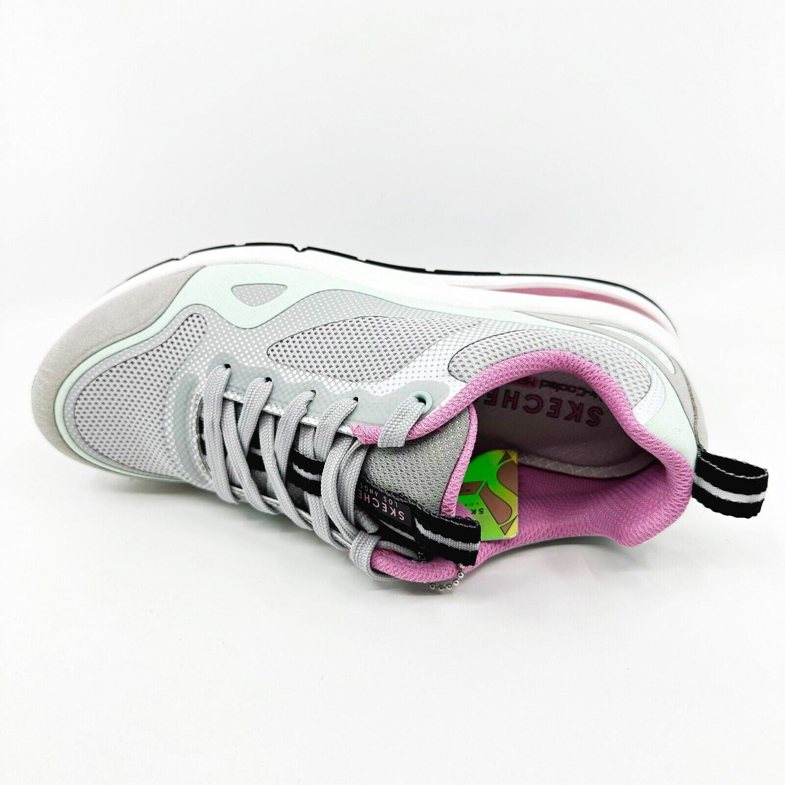 Skechers Uno 2 Runabout Gray Multicolor Womens Size 8 Athletic Sneakers