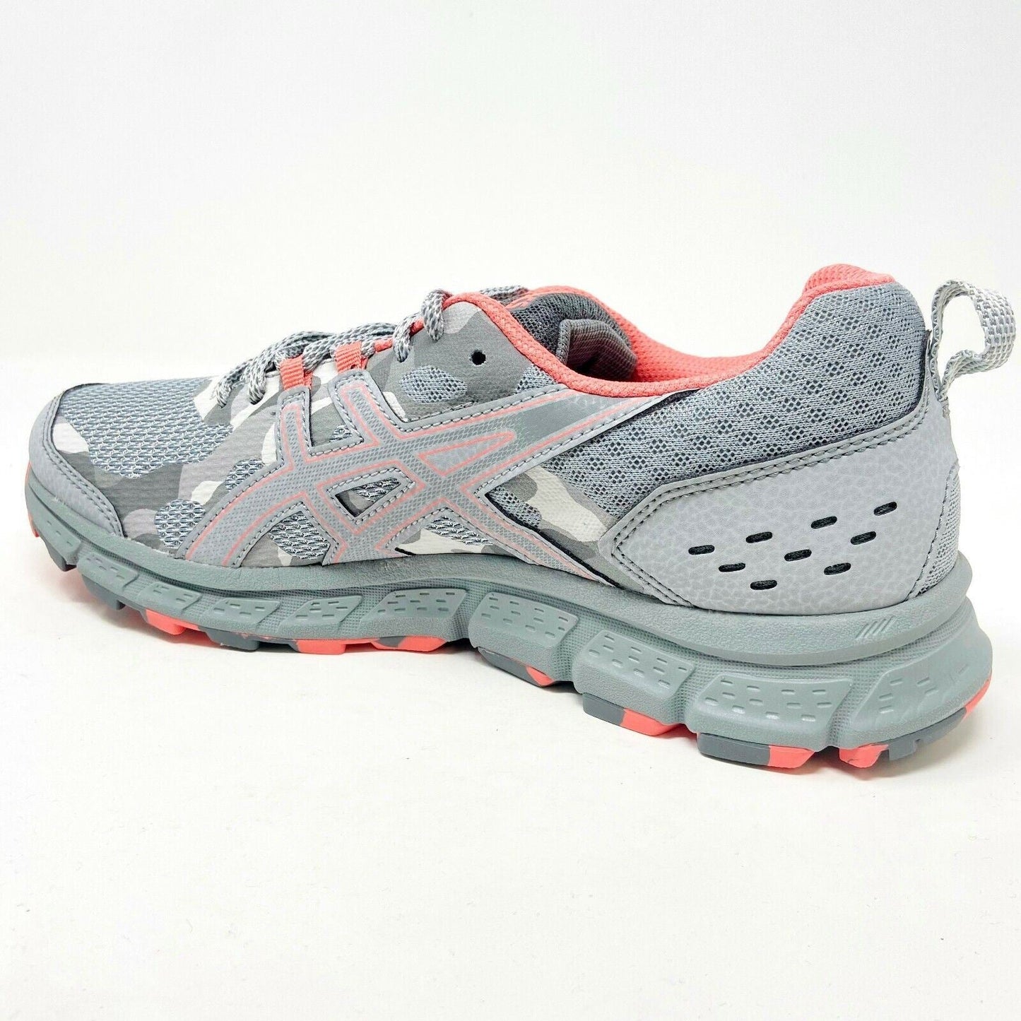 Asics Gel-Scream 4 Stone Gray Pink Womens Running Shoes 1012A039 021