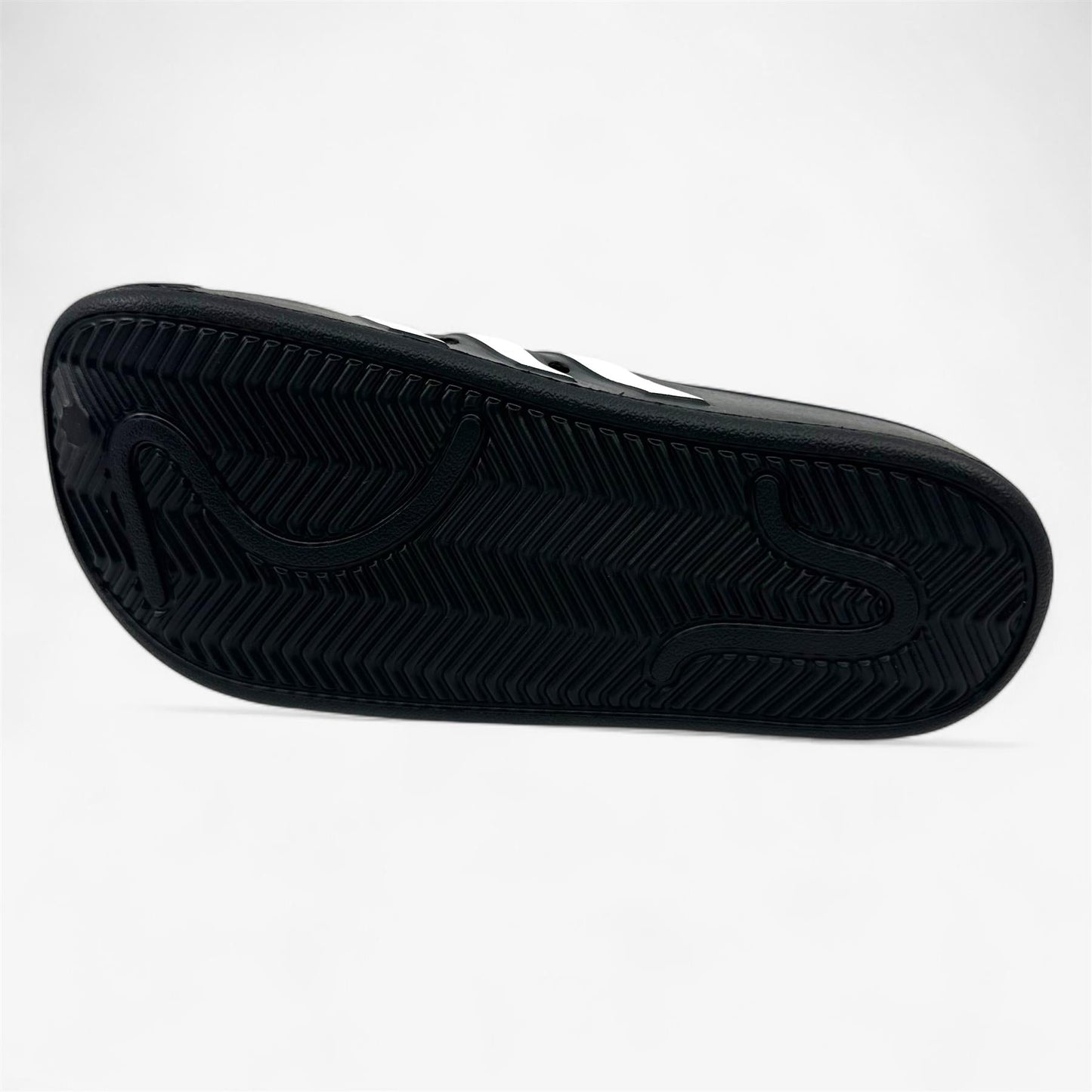 Adidas Adilette Clog Black White Mens Casual Clog