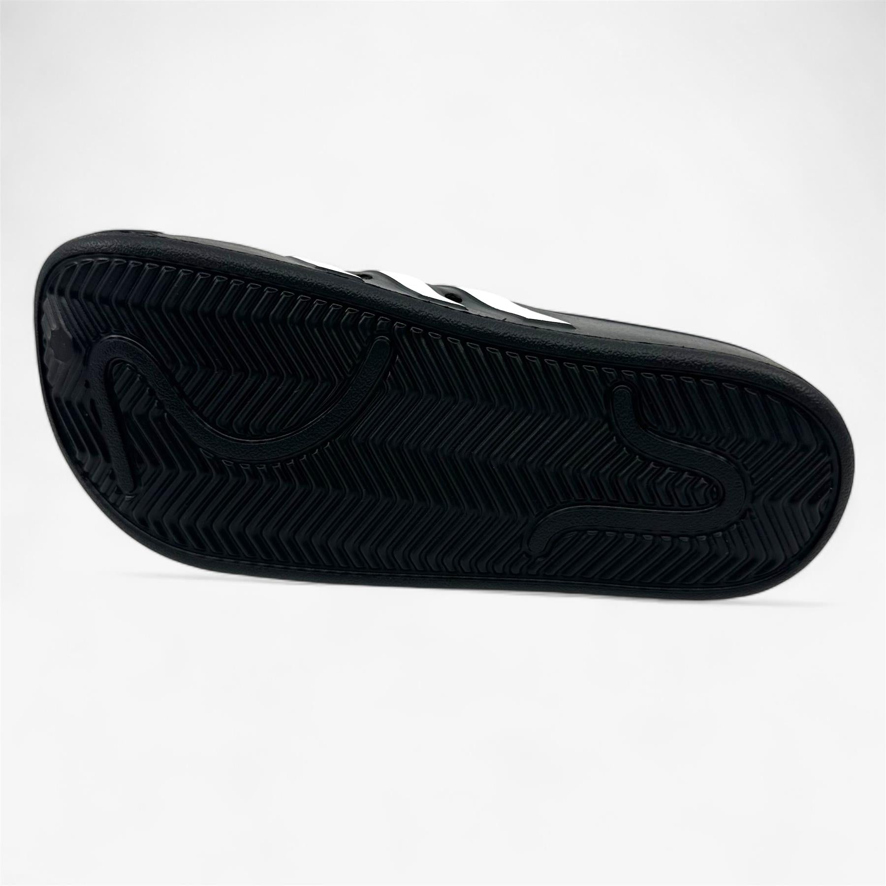 Adidas Adilette Clog Black White Mens Casual Clog