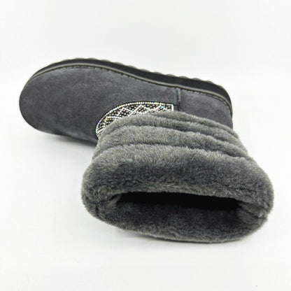 Skechers Keepsakes 2.0 Casual Day Charcoal Womens Size 5 Winter Comfort Boots