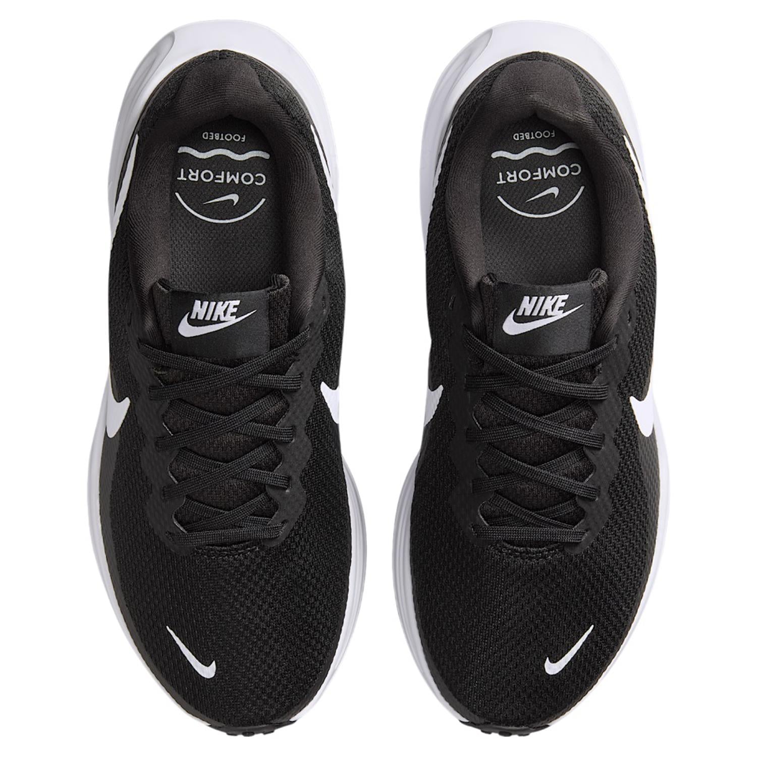 Women's Wide Fit Nike HQ1995-002 Revolution 8 Running Trainers