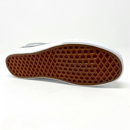 Vans Old School V Pale Iris True White Junior Kids Laceless Casual Shoes