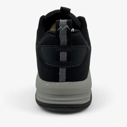 Skechers Trego Trail Destiny Black Charcoal Womens Wide Athletic Sneaker
