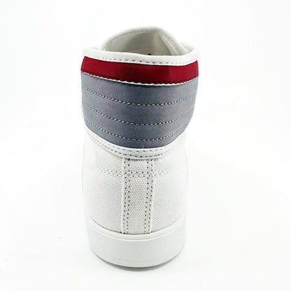 Jordan Sky High Canvas White Varsity Red Cement Grey Mens Sneakers 407282 101