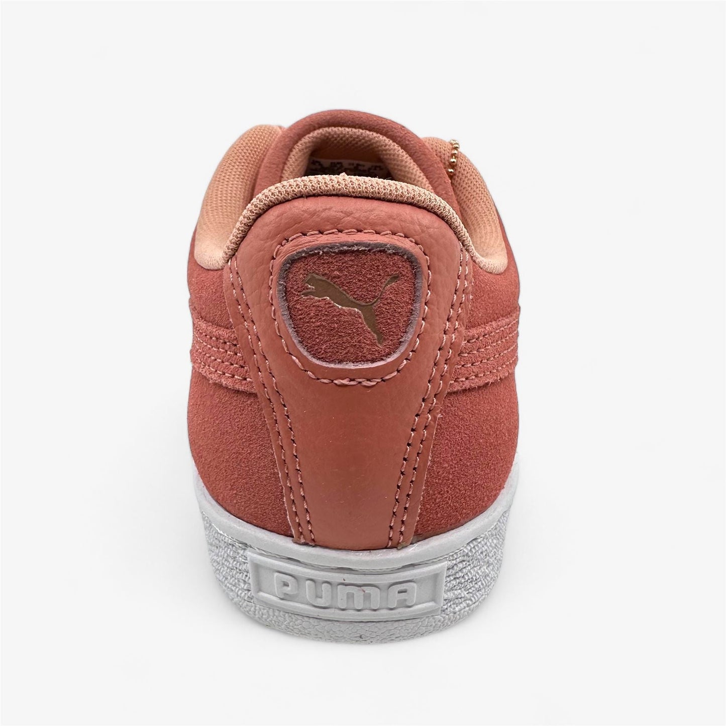 PUMA Suede Jewels Rosette White Womens Athletic Sneaker