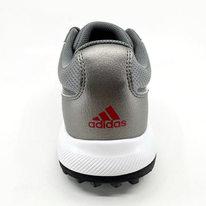Adidas Tech Response 2.0 Gray Silver Metallic Mens Spike Golf Shoes EE9123