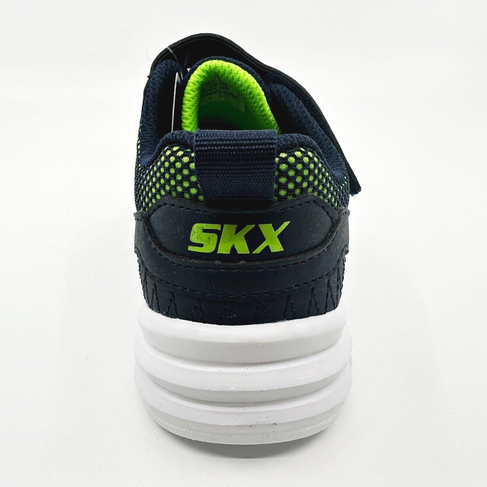 Skechers Rive Navy Lime Kids Boys Size 12 Sneakers