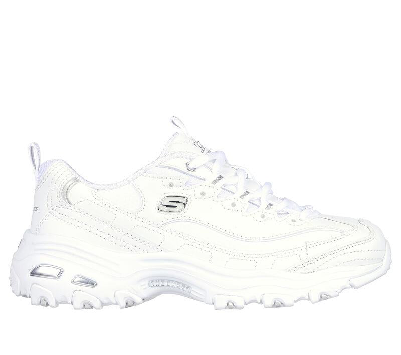 Women's Wide Fit Skechers 11931EW D'lites Fresh Start Trainers