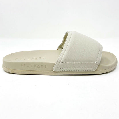 STNDRD Standard Los Angeles Monaco Suede Beige Mens Comfort Slides Sandals