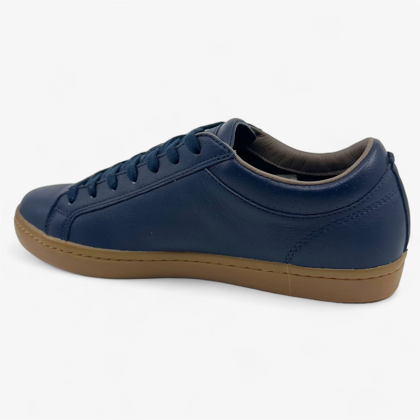 Lacoste Straightset 3 SRM Navy Mens Casual Sneaker
